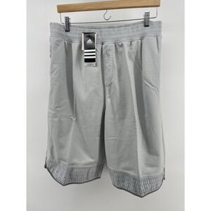 Adidas Hero Ball Shorts - Brand New - Men's Xl Gray